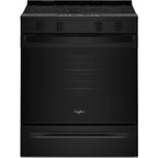  Whirlpool 30-inch Slide-In Electric Range with Wi-Fi YWSES5030SB IMAGE 1