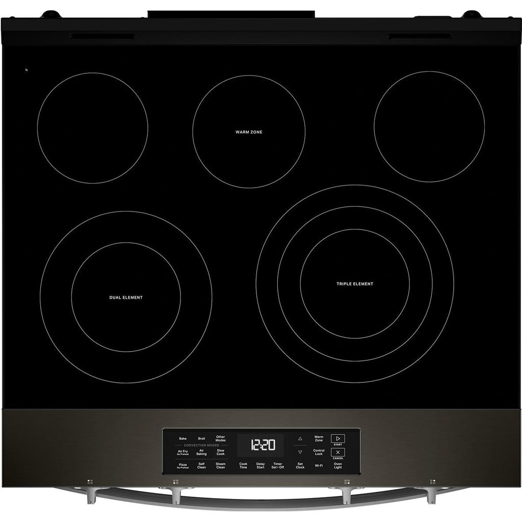  Whirlpool 30-inch Slide-In Electric Range with Wi-Fi YWSES5030SV IMAGE 6
