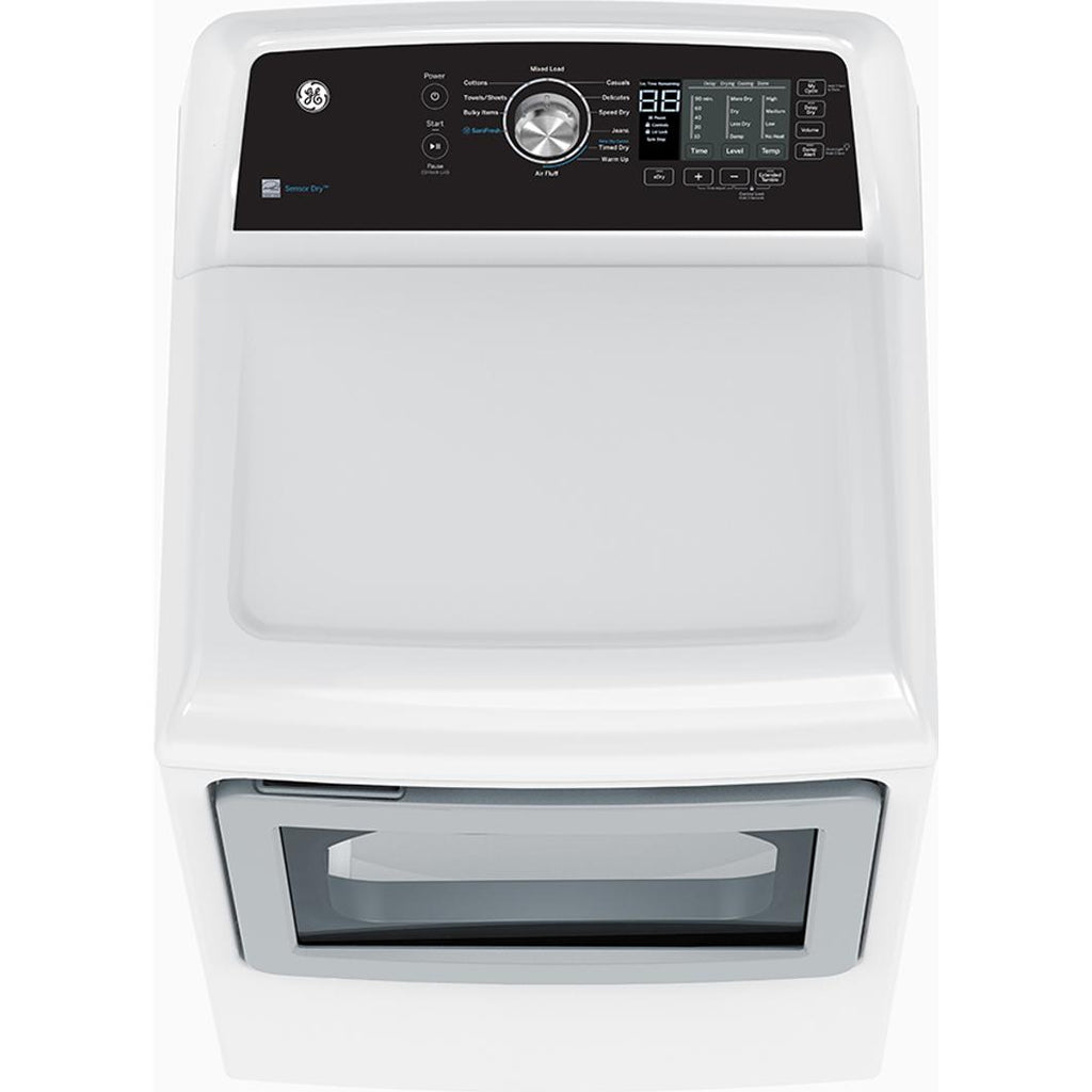  GE 7.4 cu.ft. Top Load Electric Dryer with SaniFresh Cycle GTD68EBMRWS IMAGE 5