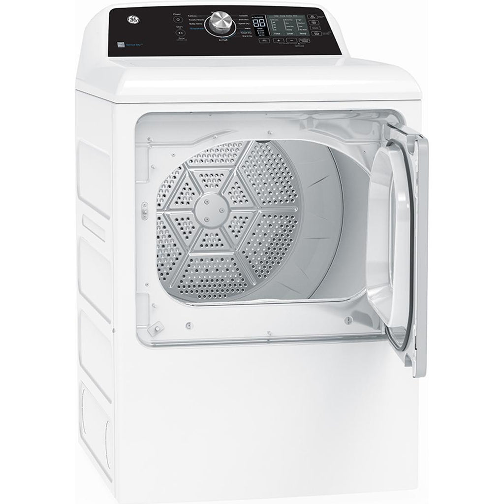  GE 7.4 cu.ft. Top Load Gas Dryer with SaniFresh Cycle GTD68GBMRWS IMAGE 2