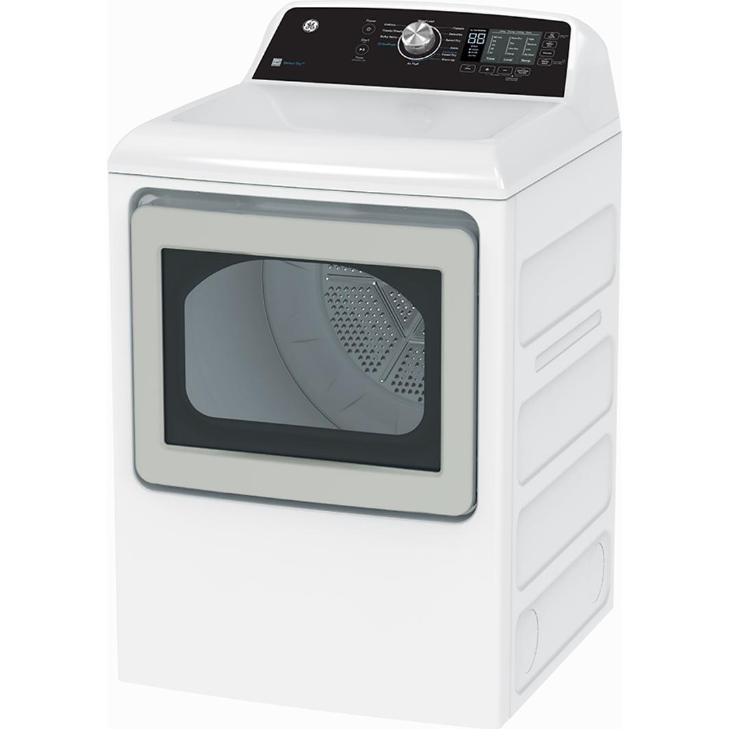  GE 7.4 cu.ft. Top Load Gas Dryer with SaniFresh Cycle GTD68GBMRWS IMAGE 3