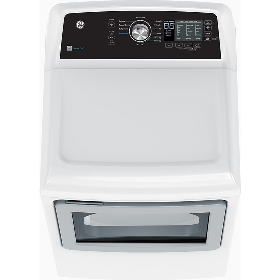  GE 7.4 cu.ft. Top Load Gas Dryer with SaniFresh Cycle GTD68GBMRWS IMAGE 5