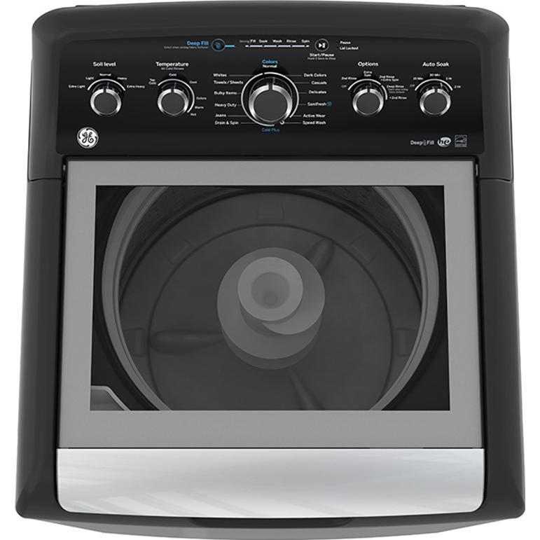  GE 4.9 Cu Ft. Top Load Washer with Agitator GTW491BMRDG IMAGE 4