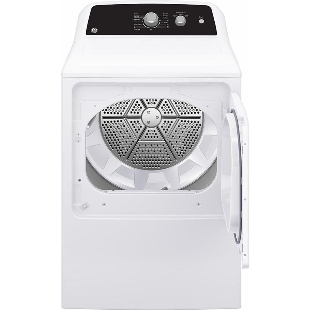  GE 6.2 cu.ft. Top Load Electric Dryer with SaniFresh Cycle GTX34EBMRWS IMAGE 4