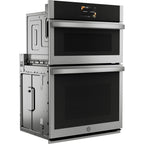  GE Profile 30-inch Combination Double Wall Oven with Advantium® Technology PT9900SWSS IMAGE 3