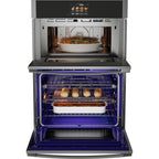  GE Profile 30-inch Combination Double Wall Oven with Advantium® Technology PT9900SWSS IMAGE 6