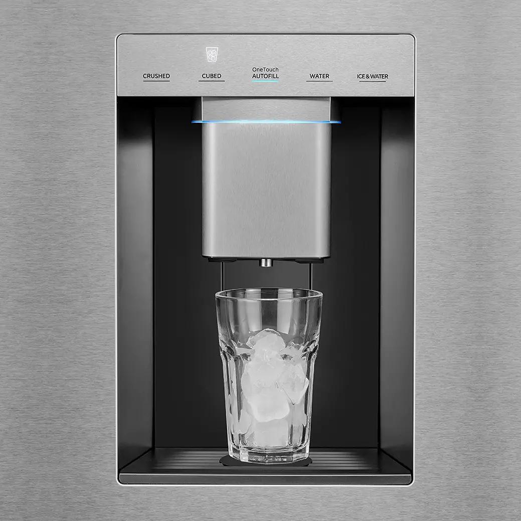  Midea 36-inch, 29 cu. ft. Freestanding French 3-Door Refrigerator with OneTouch AutoFill™ MRF29D9BST IMAGE 16