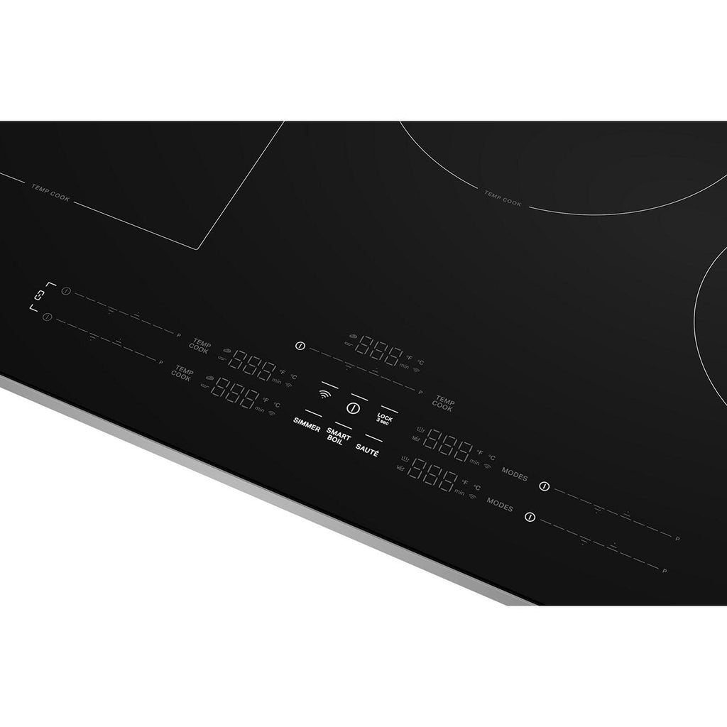 KitchenAid 30-inch Built-in Temp Cook™ Induction Cooktop with 5 Cooking Zones KCIT730SSS IMAGE 4