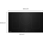  KitchenAid 36-inch Built-in Temp Cook™ Induction Cooktop with 5 Cooking Zones KCIT736SBL IMAGE 7