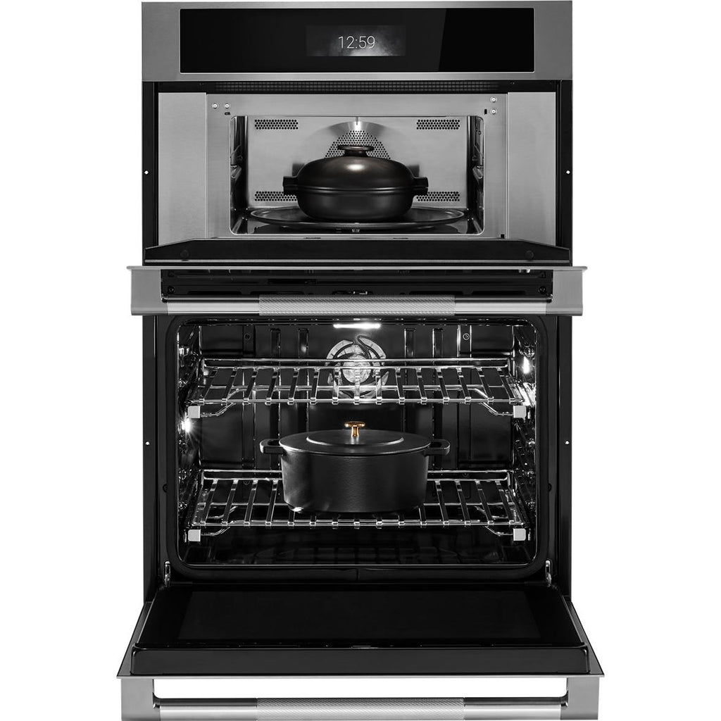  JennAir 30-inch Combination Wall Oven with Microwave Oven and V2™ Vertical Dual-Fan True Convection With Advanced Temperature Precision JOECC730RL IMAGE 2