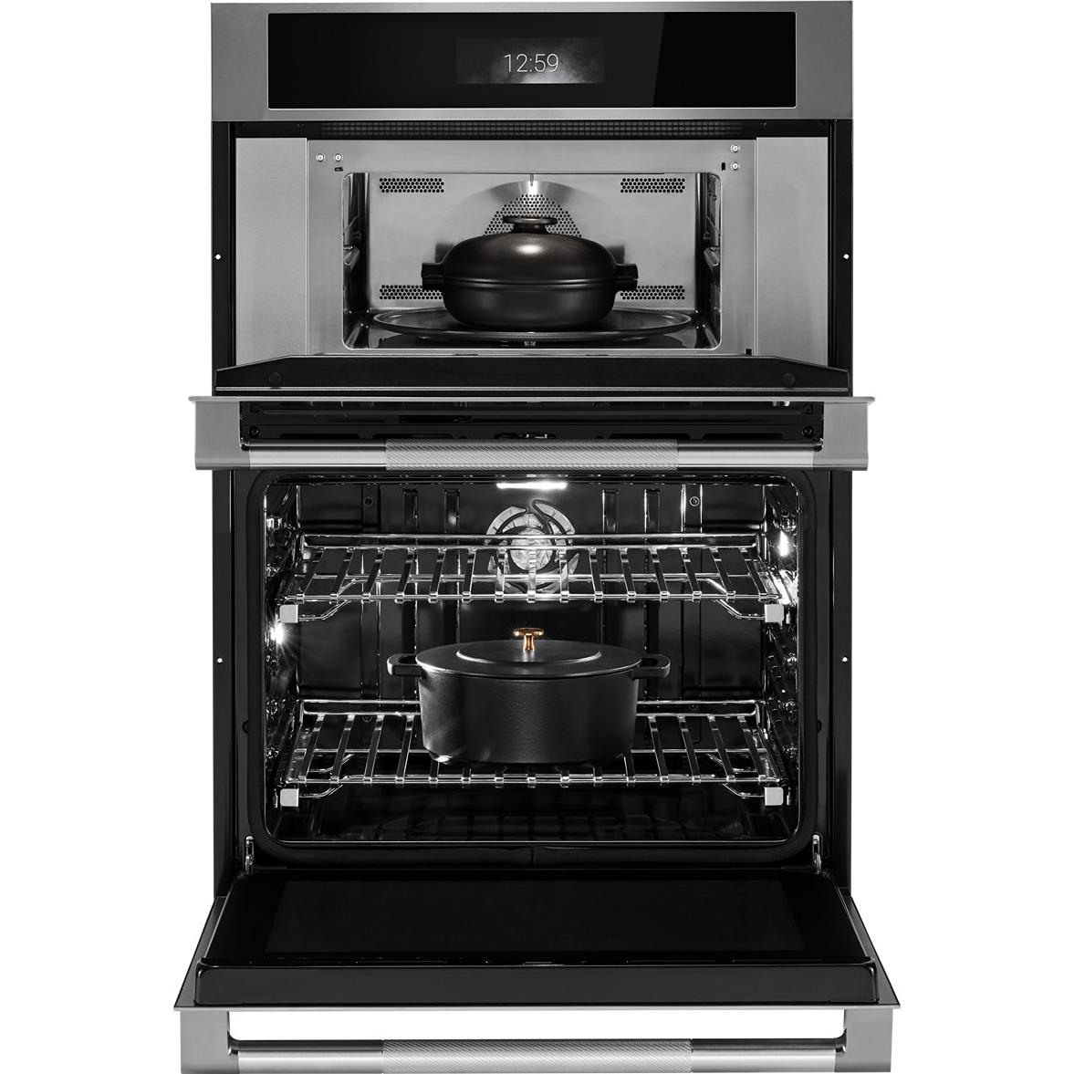  JennAir 30-inch Combination Wall Oven with Microwave Oven and V2™ Vertical Dual-Fan True Convection With Advanced Temperature Precision JOECC730RL IMAGE 2