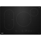  Whirlpool 30-inch Intelligent Induction Cooktop with Temp Cook™ Technology WCIT7030SB IMAGE 1