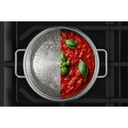  KitchenAid 30-inch Smart Freestanding Gas Range with Convection KFGS530SPS IMAGE 3
