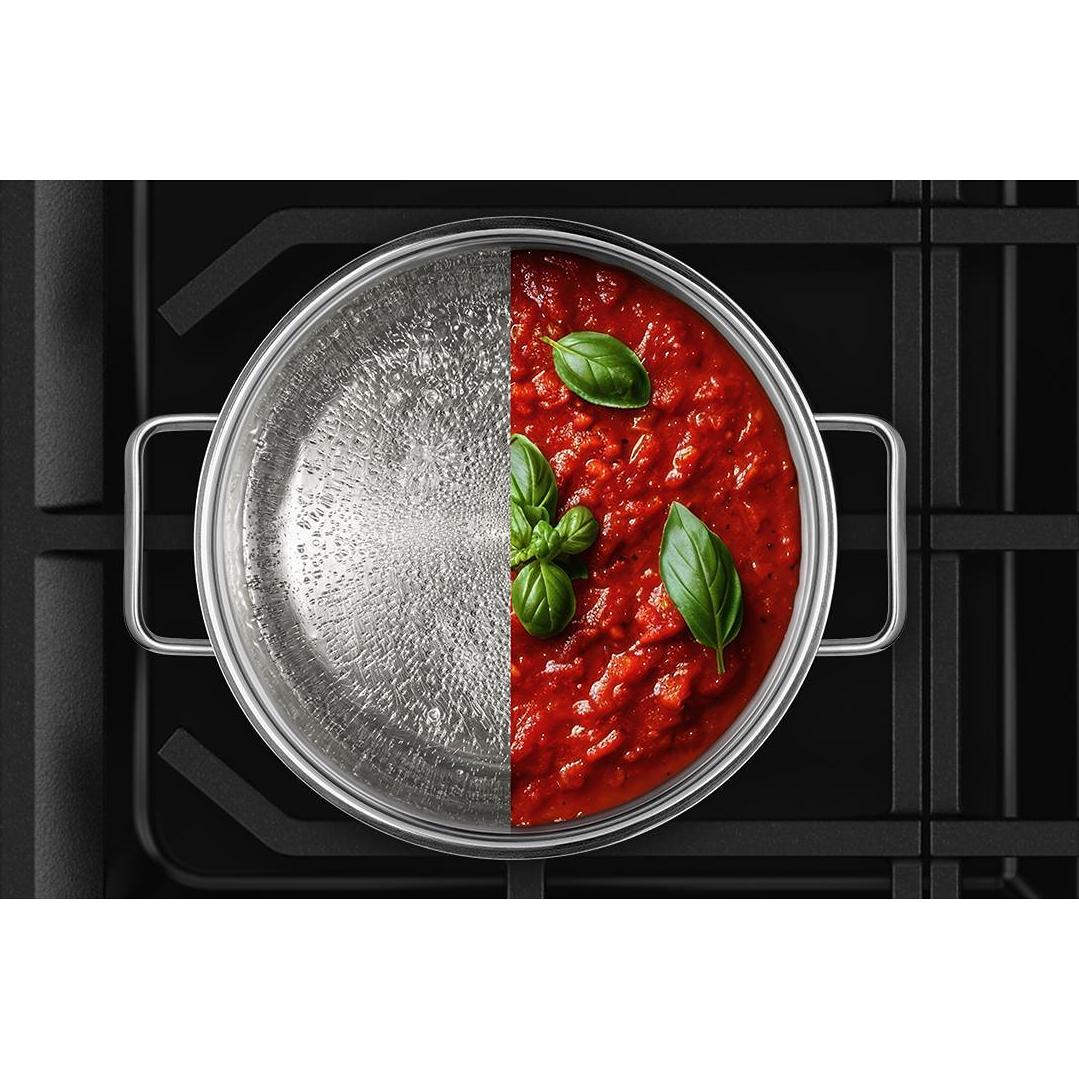  KitchenAid 30-inch Smart Slide-in Gas Range with Convection Cooking Modes KSGS330SPS IMAGE 2