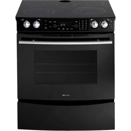  JennAir 30-inch Slide-in Electric Range JES8850CAB IMAGE 1