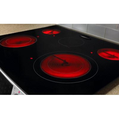  JennAir 30-inch Slide-in Electric Range JES8850CAS IMAGE 3