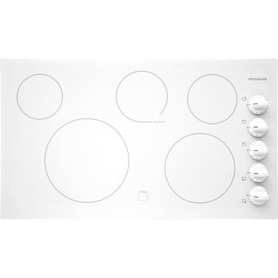  Frigidaire 36-inch Built-In Electric Cooktop FFEC3625LW IMAGE 2