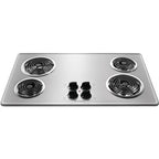  Frigidaire 36-inch Built-In Electric Cooktop FFEC3605LS IMAGE 3