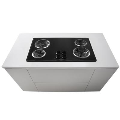 Frigidaire 36-inch Built-In Electric Cooktop FFEC3605LB IMAGE 2