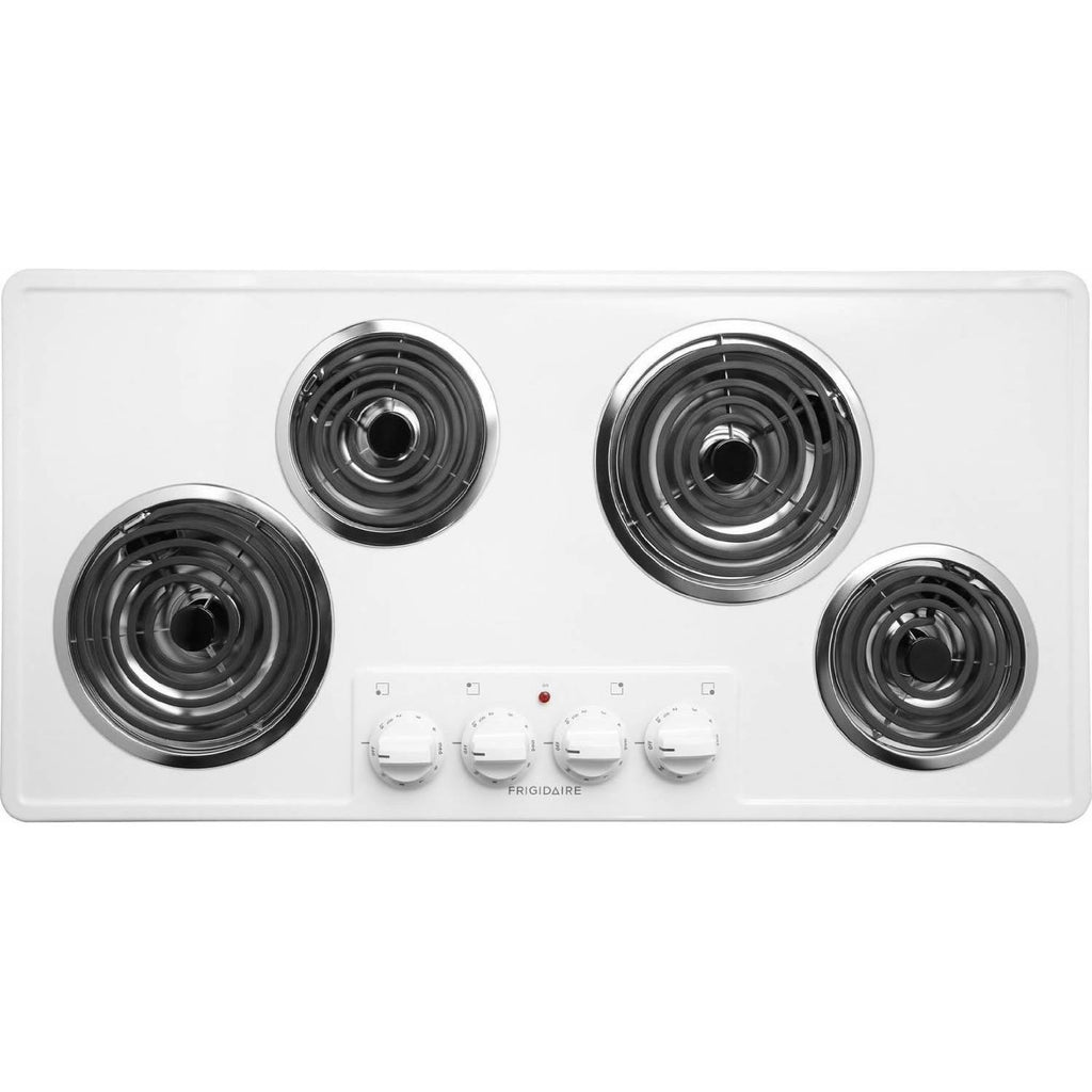  Frigidaire 36-inch Built-In Electric Cooktop FFEC3603LW IMAGE 1