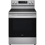  LG 30-inch Smart Electric Range with Air Fry LREN6323YE IMAGE 1