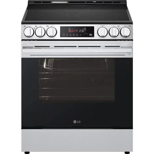 LG 30-inch Smart Electric Slide-In Range with Air Fry LSEL6333XE IMAGE 1