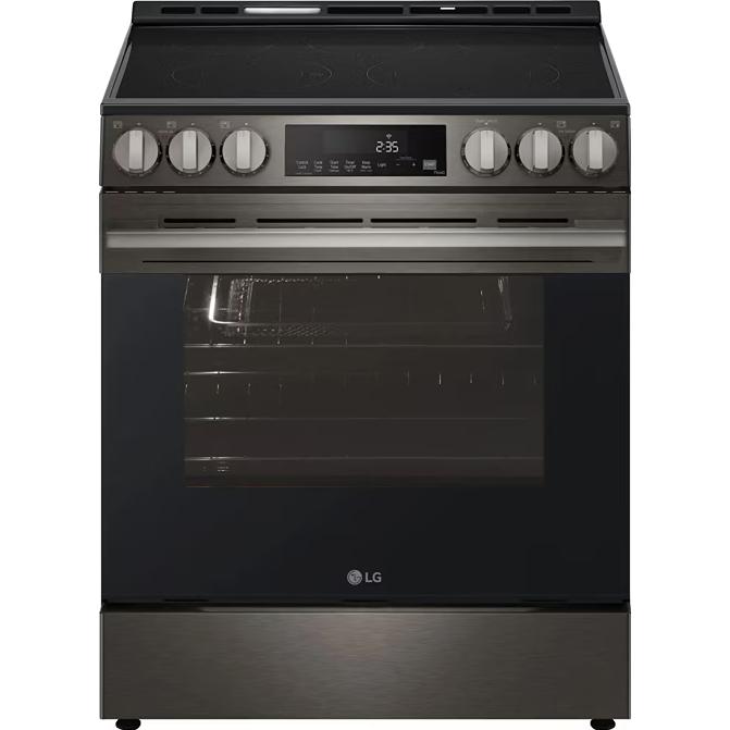 LG 30-inch Smart Electric Slide-In Range with Air Fry LSEL6333ZE IMAGE 2