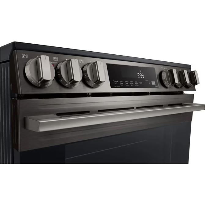  LG 30-inch Smart Electric Slide-In Range with Air Fry LSEL6333ZE IMAGE 9