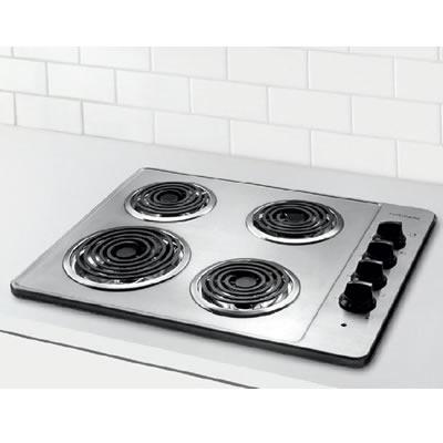  Frigidaire 24-inch Built-In Electric Cooktop FFEC2605LS IMAGE 3