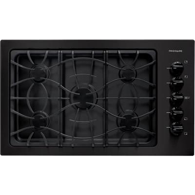  Frigidaire 36-inch Built-In Gas Cooktop FFGC3625LB IMAGE 1
