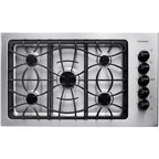  Frigidaire 36-inch Built-In Gas Cooktop FFGC3625LS IMAGE 1