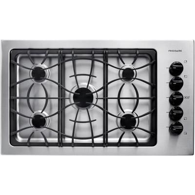  Frigidaire 36-inch Built-In Gas Cooktop FFGC3625LS IMAGE 1