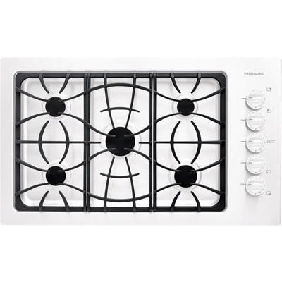  Frigidaire 36-inch Built-In Gas Cooktop FFGC3625LW IMAGE 1