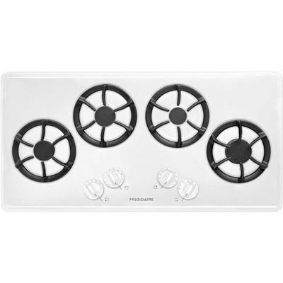  Frigidaire 36-inch Built-In Gas Cooktop FFGC3613LW IMAGE 1