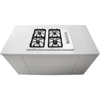  Frigidaire 30-inch Built-In Gas Cooktop FFGC3015LW IMAGE 2