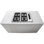  Frigidaire 30-inch Built-In Gas Cooktop FFGC3015LS IMAGE 2