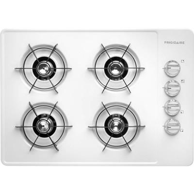  Frigidaire 30-inch Built-In Gas Cooktop FFGC3005LW IMAGE 1