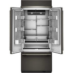  KitchenAid 36-inch, 20.8 cu. ft. Built-in French 3-Door Refrigerator KBFN536SBE IMAGE 2