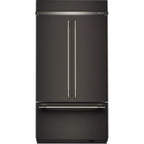  KitchenAid 42-inch, 24.2 cu. ft. Built-in French 3-Door Refrigerator KBFN542SBE IMAGE 1