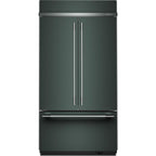  KitchenAid 42-inch, 24.2 cu. ft. Built-in French 3-Door Refrigerator KBFN542SJP IMAGE 1