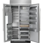  KitchenAid 36-inch, 20.8 cu. ft. Built-in Side-by-Side Refrigerator with External Water and Ice Dispensing System KBSD736SPS IMAGE 2
