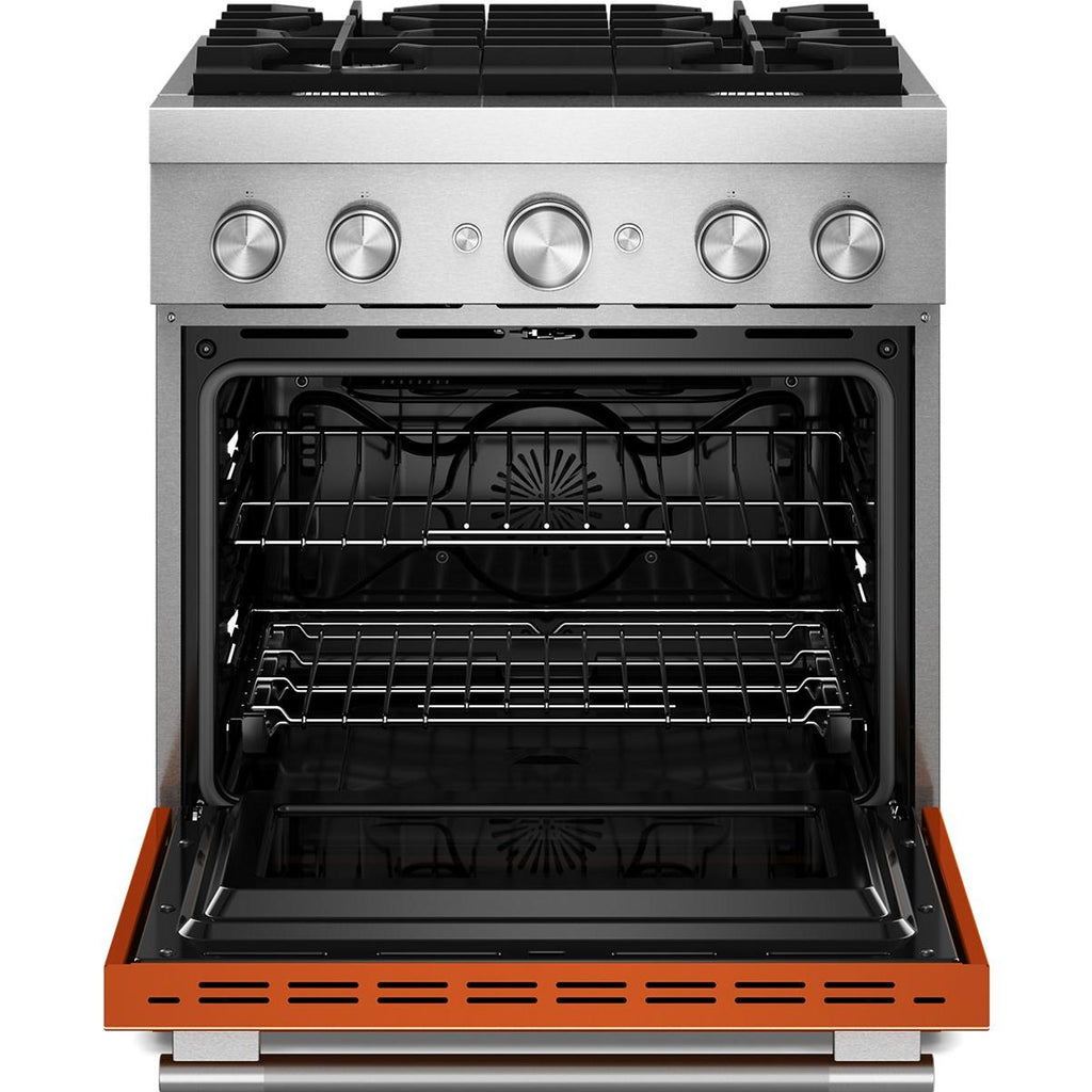  KitchenAid 30-inch Freestanding Commercial-Style Dual-Fuel Range KFDS930SSC IMAGE 4