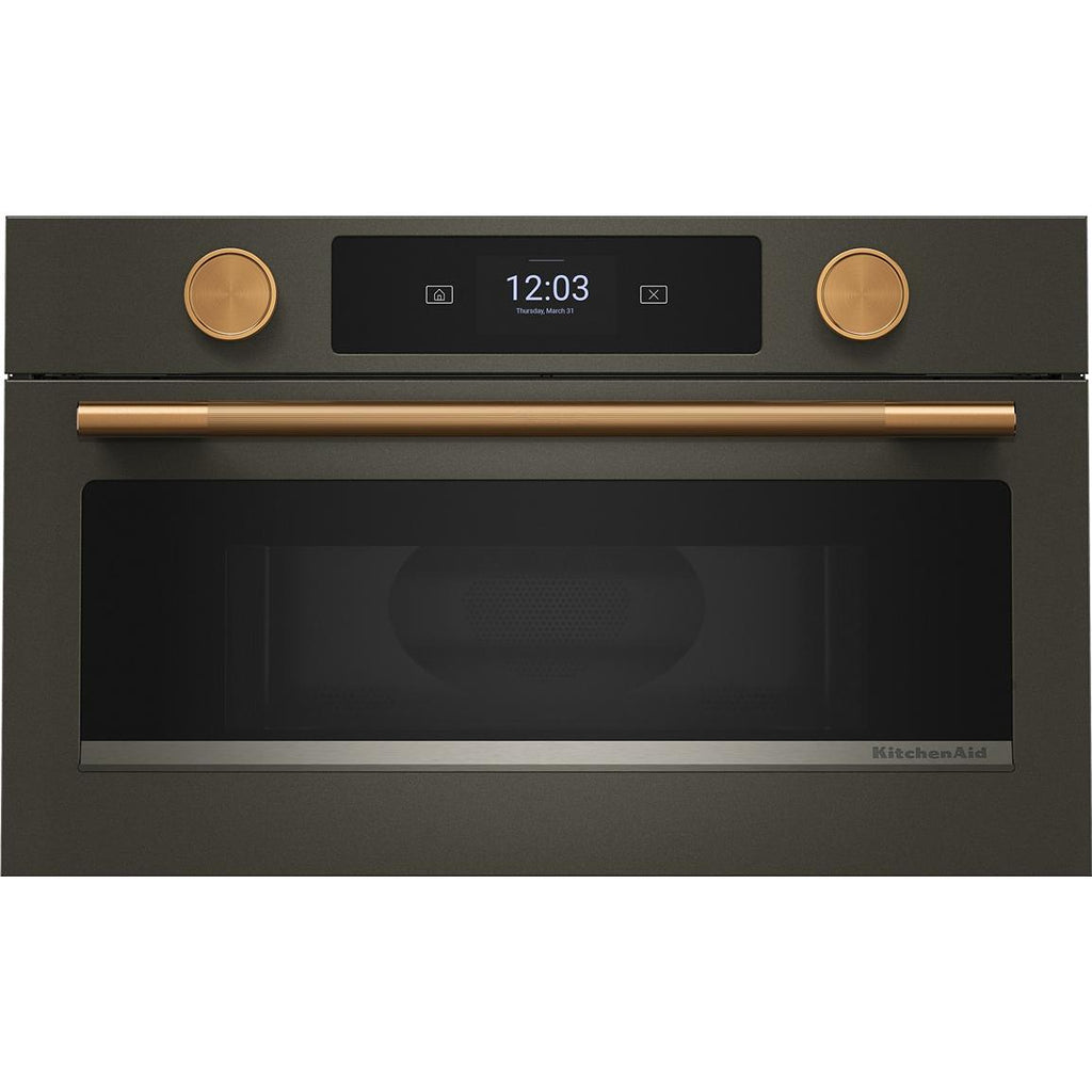  KitchenAid 30-inch Built-in Microwave Oven with Convection Technology KMBS730SBE IMAGE 4