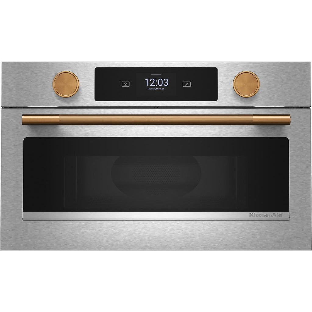  KitchenAid 30-inch Built-in Microwave Oven with Convection Technology KMBS730SPS IMAGE 6