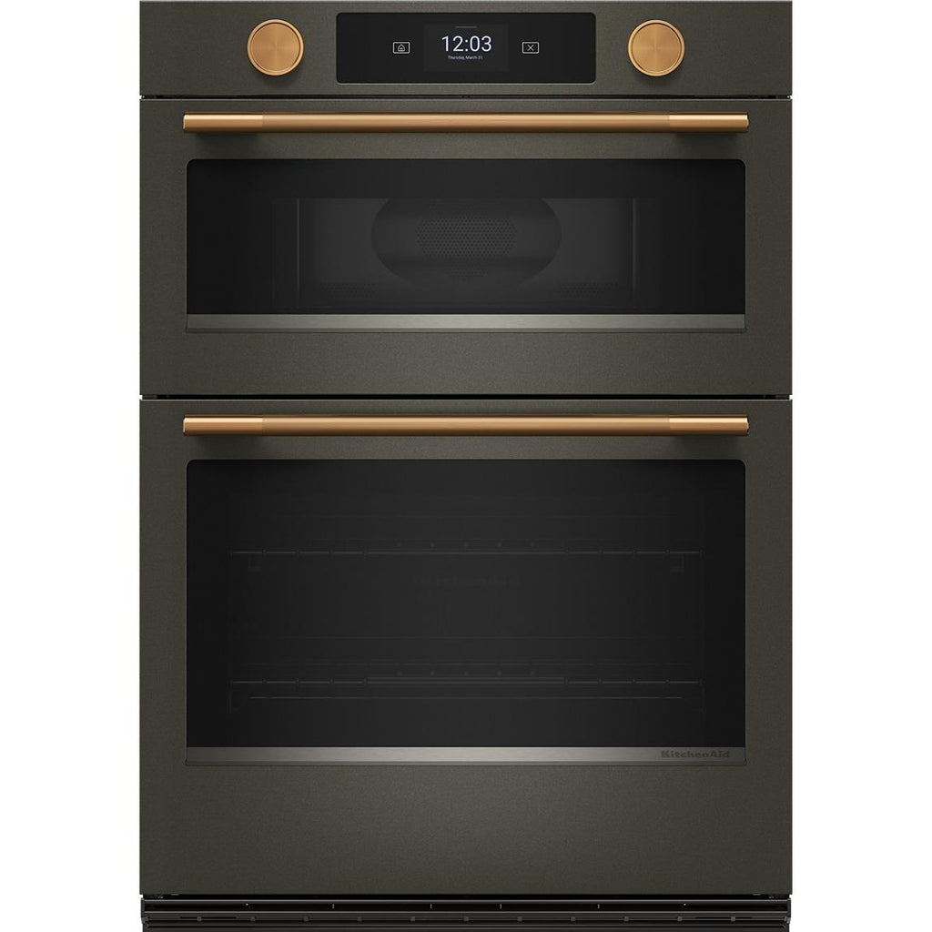  KitchenAid 30-inch Built-in Combination Wall Oven with Microwave Oven with Convection Technology KOEC730SBE IMAGE 4