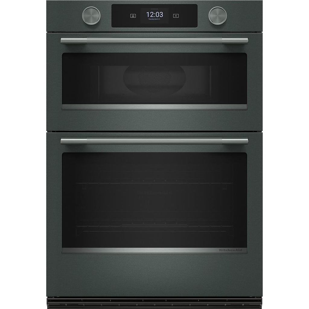  KitchenAid 30-inch Built-in Combination Wall Oven with Microwave Oven with Convection Technology KOEC730SJP IMAGE 1