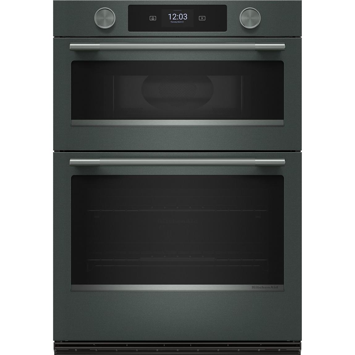  KitchenAid 30-inch Built-in Combination Wall Oven with Microwave Oven with Convection Technology KOEC730SJP IMAGE 1
