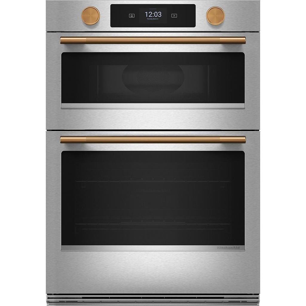  KitchenAid 30-inch Built-in Combination Wall Oven with Microwave Oven with Convection Technology KOEC730SPS IMAGE 4