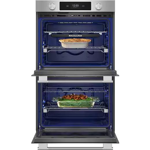  KitchenAid 30-inch, 10 cu. ft. Built-in Double Wall Oven with Convection KOED730SPS IMAGE 11