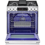  LG 30-inch Slide-In Gas Range with Air Fry LSGL6335X IMAGE 4